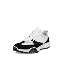ECCO 爱步 男士 Retro Sneaker 休闲运动鞋 黑色 43 EU