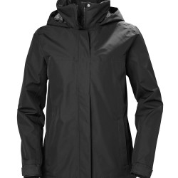 Helly Hansen 女式 防水登山夹克 Helly Hansen Women's Aden Shell Jacket Black X-Small
