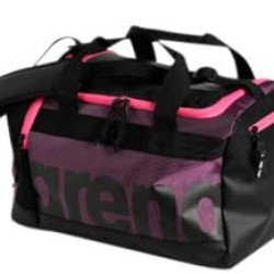 Arena 中性款 Spiky Iii 40 行李袋,PLUM-NEON_PINK,NS UK