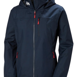 Helly-Hansen 女式圆领连帽中层夹克 2.0, 597 海军蓝