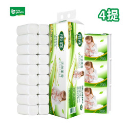 雨森 天然柔滑妇婴卷纸卫生纸700克/提12卷6层加厚无芯卷纸厕纸 6层 58g*12卷 毛重
