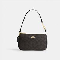COACH Nolita19小号老花手提麻将包