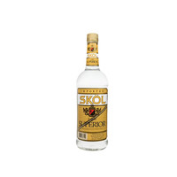 Skol 斯高 洋酒 优质 淡型 白朗姆酒 1000ml #值酒发现官#