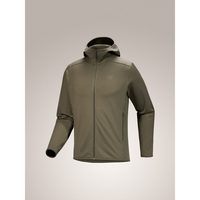 ARC'TERYX 男士轻量弹力抓绒连帽衫