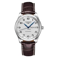 LONGINES 瑞士浪琴名匠商务时尚自动机械表皮带男表 L2.755.4.78.3