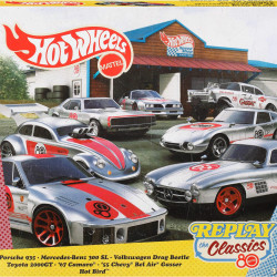 Hot Wheels 80 周年 Mattel 7 件装乘坐玩具迷你车,7 件装,适合 3 岁以上儿童,金属 JHF01