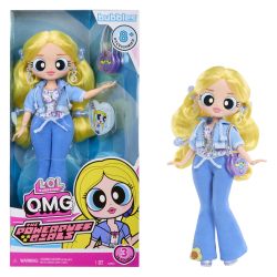 L.O.L. Surprise! L.O.L. 惊喜!OMG The Powerpuff 女孩娃娃 - 泡泡 - 包括 1 个时尚娃娃,包括服装和配饰,3 个可收藏