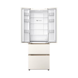 小米 BCD-400WFSMP 离子净化 杏色 400L 法式冰箱