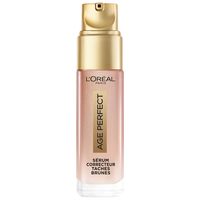 L'Oréal Paris 巴黎欧莱雅 抗衰老精华保湿霜,适用于老年斑和颜料斑点,紧致和提亮液体,黄金时代快速修复,1 x 30毫升