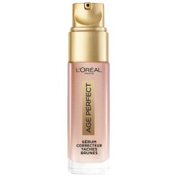 L'Oréal Paris 巴黎欧莱雅 抗衰老精华保湿霜,适用于老年斑和颜料斑点,紧致和提亮液体,黄金时代快速修复,1 x 30毫升