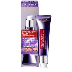 L'Oréal Paris 巴黎欧莱雅 Revinift Filler 透明质酸抗衰老眼霜，也可用于面部，抗皱和丰盈，含透明质酸、维生素 CG 和 E，30 毫升