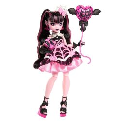 Monster High 惊悚甜心生日娃娃 德古拉劳拉 吸血鬼公主派对装扮 收藏人偶