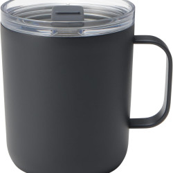 Muji 84334689 保温杯 带盖 黑色 400毫升