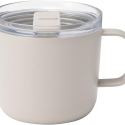 MUJI 84334658 带盖保温杯 灰米色 250毫升