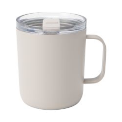 MUJI 84334665 带盖保温杯 灰米色 400毫升