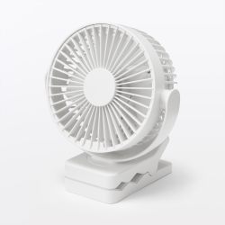 MUJI 83925956 MJ-CLF1 可充电夹风扇,白色