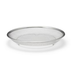 MUJI 12828907 不锈钢扁平冷,大号,约 直径 8.9 x 高 3.6 厘米(22.5 x 3.5 厘米)