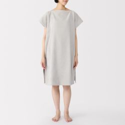 MUJI 23113281 浴巾斗篷 70×190厘米 灰色