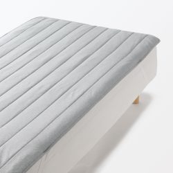 Muji 76196365 清凉棉床垫/单人床,100×200厘米 灰色
