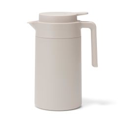 MUJI 84334542 宽口,易清洗,隔热,桌面锅,灰米色