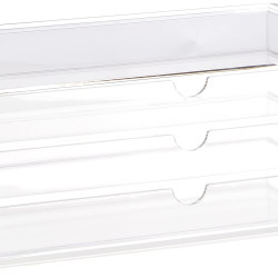 MUJI 厨房储物及组织产品配件 可堆叠 透明 3抽屉