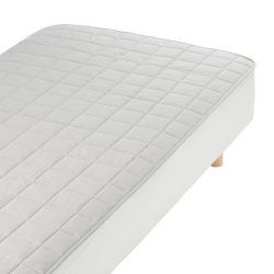 MUJI 84732645 防滑棉质水洗床单 D 灰色