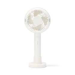 Muji MJ-MH4-WH 83926007 可充电便利风扇,可调节角度,白色/