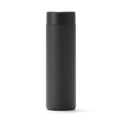 Muji 真空隔热保温瓶 扁平型 500毫升 黑色