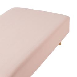 MUJI 84232893 水洗床笠,小号,粉色