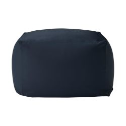 Muji 12524991 沙发套,涤纶平纹编织,海军蓝,宽 25.6 x 深 25.6 x 高 42.9 厘米(65 x 65 x 43 厘米)