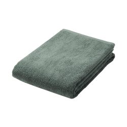 MUJI 84705533 蓬松绒大号浴巾 4件套 70×140厘米 绿色