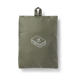 Muji 涤纶折叠分类盒 双型 卡其色 M JP
