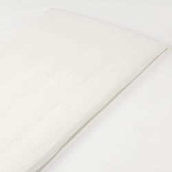MUJI 84853746 水洗床笠 小号床垫 80 x 195 x 7 厘米 米白色