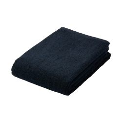 MUJI 84705489 Futura Pile 浴巾 4件套 60×120厘米 海军蓝/柔软