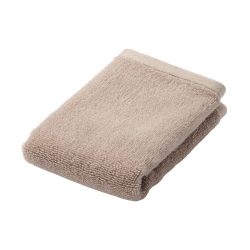 MUJI 84705373 蓬松绒擦手巾 带环10件套 34×35厘米 粉色米色/柔软