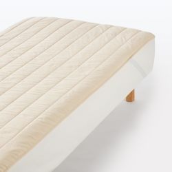 MUJI 84680120 Kapok 混合双层纱布床垫/深 140×200厘米