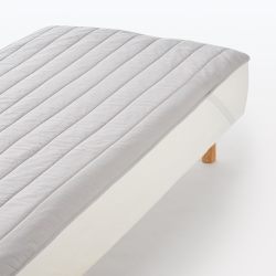 MUJI 84680090 Kapok 混合双层纱布床垫/SD 120×200厘米 灰色