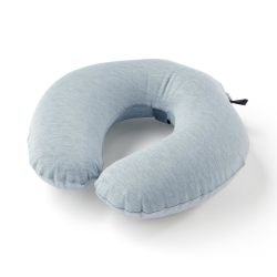 Muji 84475504 充气颈垫 蓝色 约34×33厘米