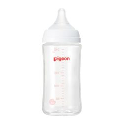 pigeon 贝亲 喂养瓶 240ml 3 个月 耐热玻璃