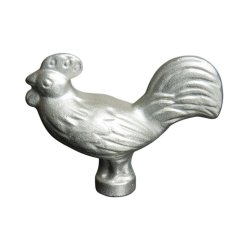 STAUB 铸铁动物旋钮,均码,不锈钢