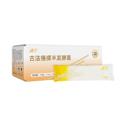 迪万 古法捶揉半发酵面110g 10包 速食劲道爽滑传统挂面发酵面条主食 临期共10包