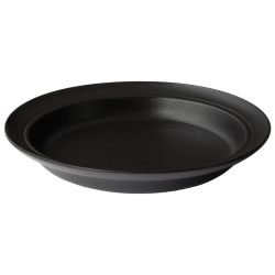 Staub Z1035-104 深盘,24 厘米,哑光黑色,深盘,陶瓷,陶器,微波炉适用
