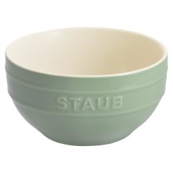 Staub Z1028-169 陶瓷桉树色碗 12厘米 桉树陶瓷耐热陶器,烤箱适用