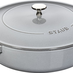 STAUB 珐宝 Chistera 烘焙机 24 cm 灰色，适合电磁炉 40511 – 471 – 0（H 号）12612418