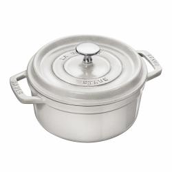 Staub 珐宝 「 Cocotte Round Campagne 18cm 」 双耳珐琅锅 支持IH 来自日本 La Cocotte Round 40501-409