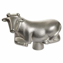 STAUB 珐宝 不锈钢锅盖把手 奶牛造型旋钮 可微波炉加热 适配18-41cm锅具