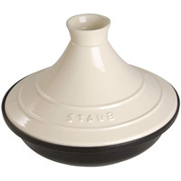 Staub 珐宝 珐琅铸铁锅 焗烤塔吉锅 20cm 牛奶白