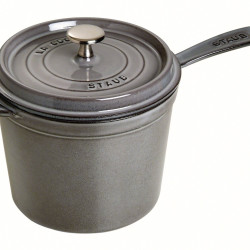 STAUB 珐宝 Fonte 煮锅 铸铁 石墨灰 18厘米