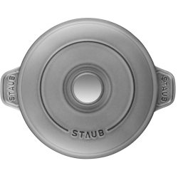 Zwilling 双立人 STAUB 珐宝 圆钢铸铁烤箱盘，石墨灰，20厘米