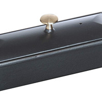 STAUB 珐宝 40509-575-0 盖碗，30 x 11 厘米，1.45 升，亮黑色内饰，黑色